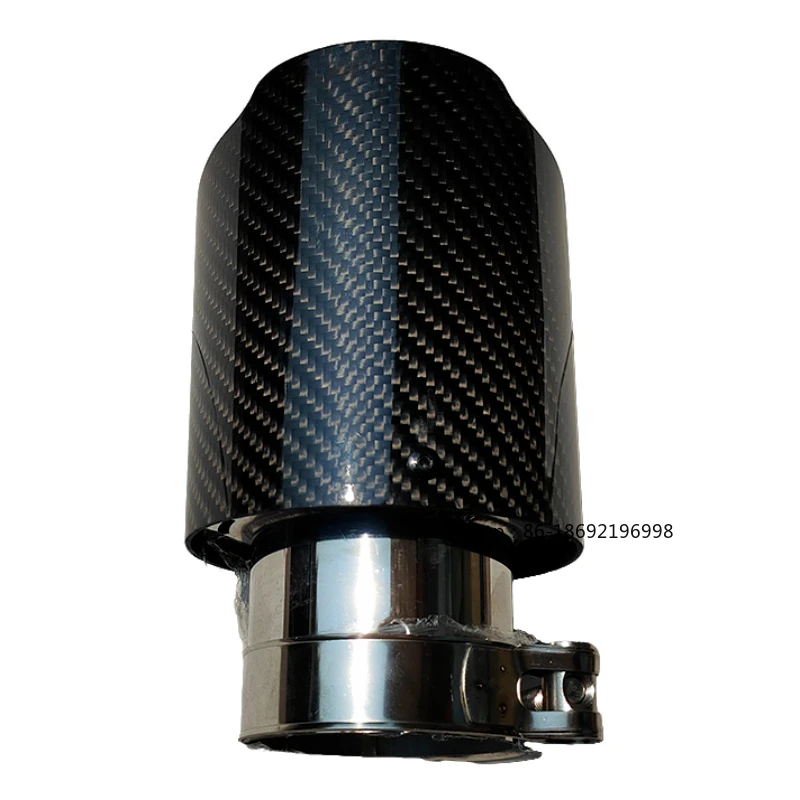 

Automobile General Modified Carbon Fiber Tail Throat Stainless Steel Exhaust Pipe Tail Double Tail Throat
