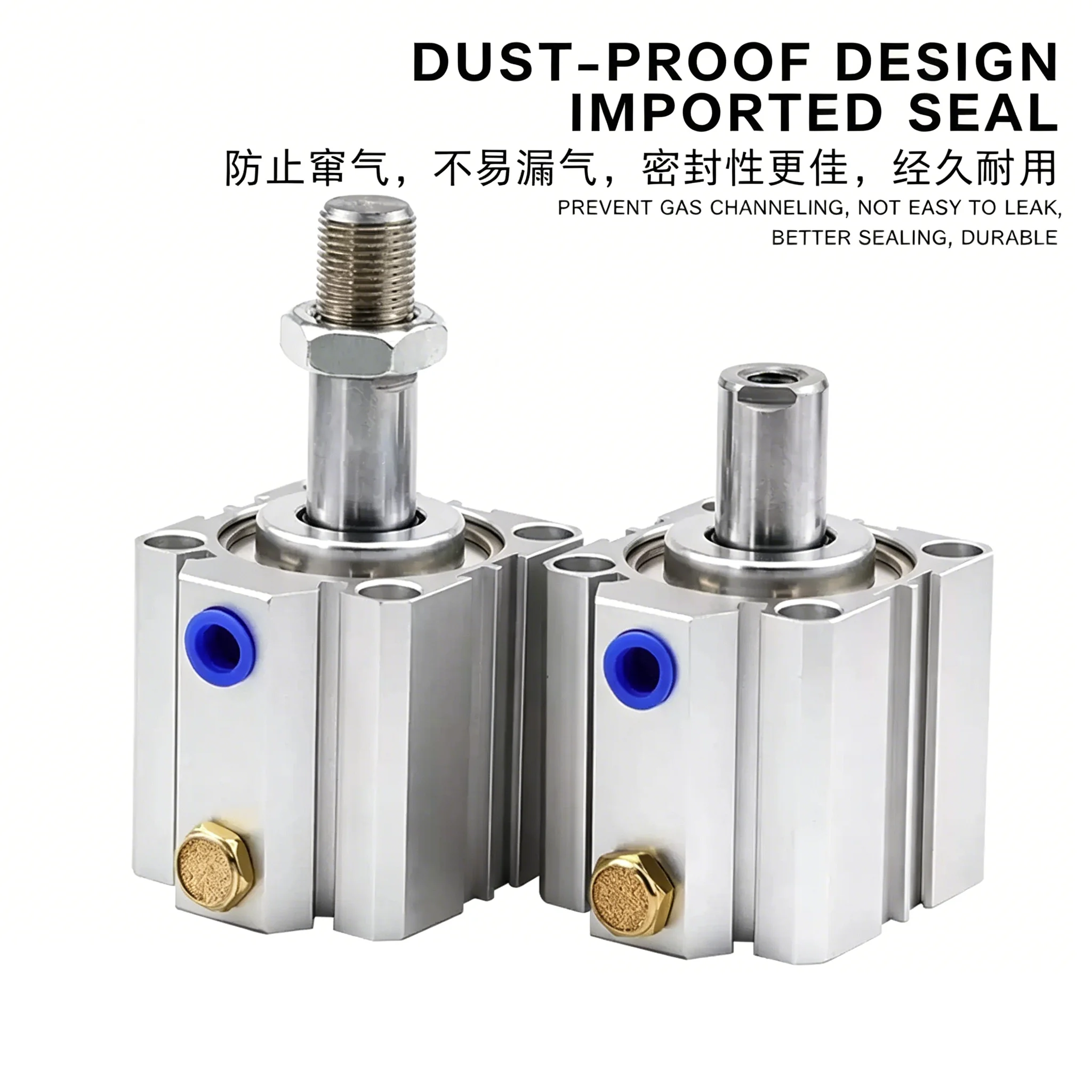High Quality STA Type Pneumatic Cylinder Cylinder Single Acting Cylinder Spring Press Out STA20/25/32/40X5/10/15/20/25/30/40/50
