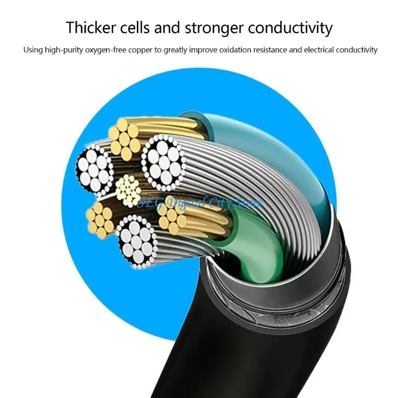 

U75B Fast Charging Battery Connection Cable for Goggles V2 Wire Built-in Copper