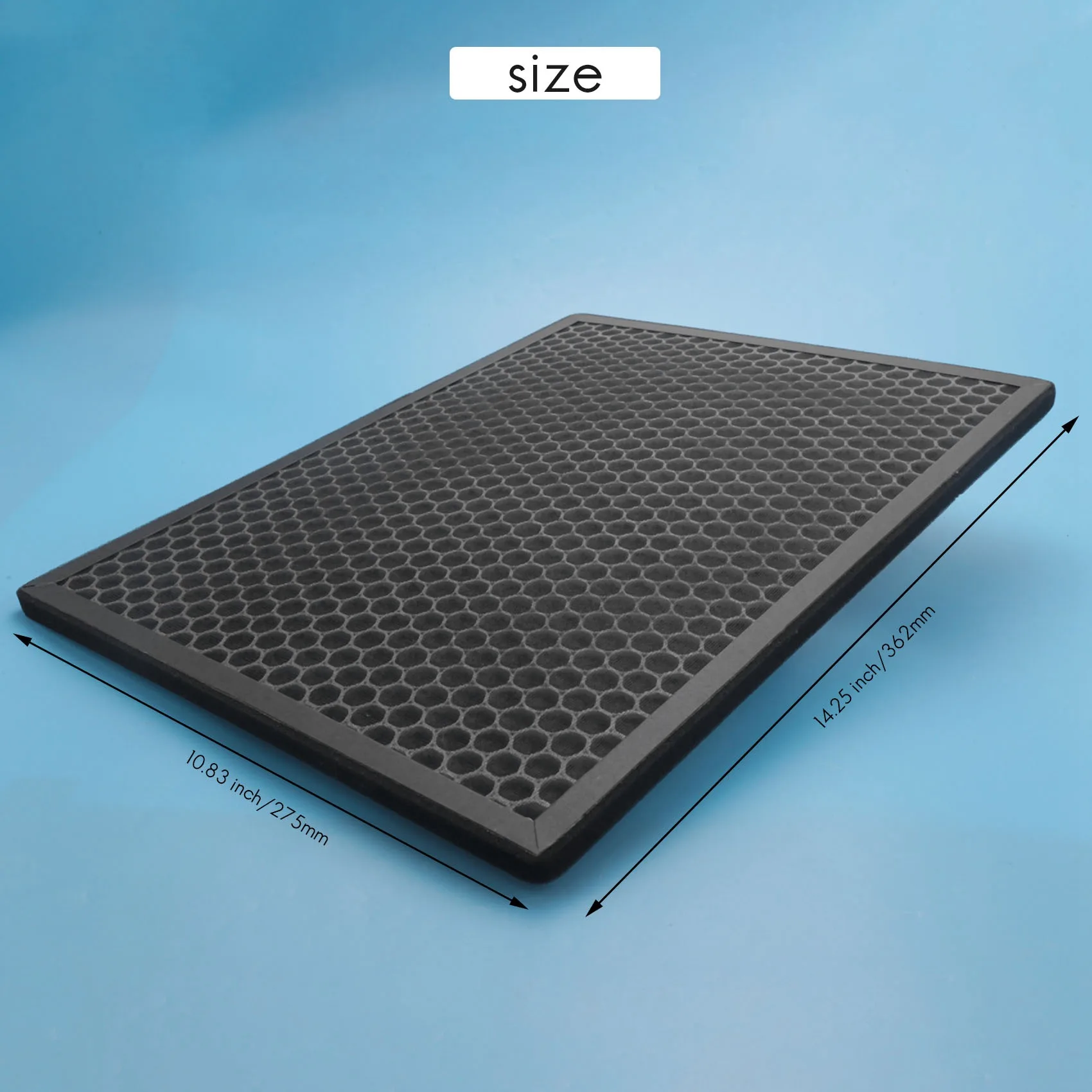 Filtro di ricambio al carbone attivo M17K per purificatori d'aria Philips AC2889/10, AC 288710 , AC2882/10,AC3829/10, FY2422 FY2420