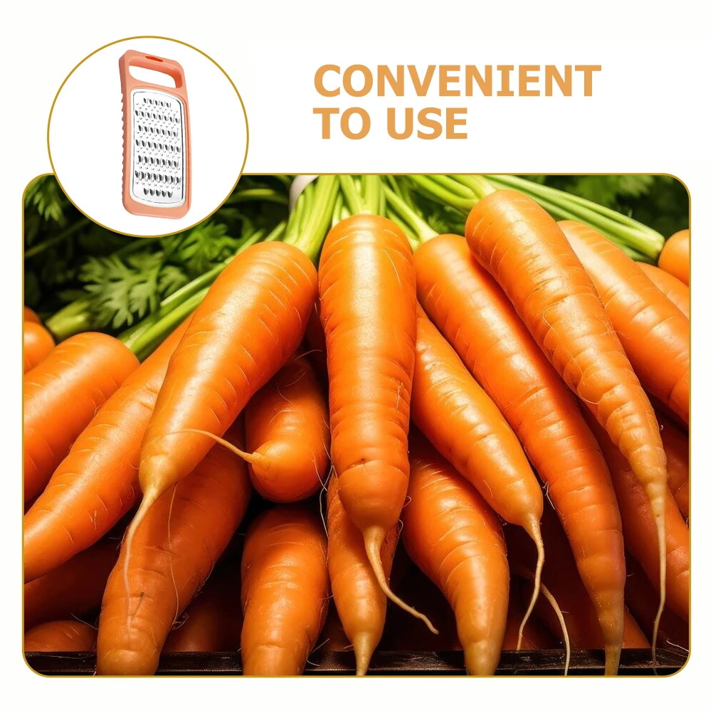 

4Pcs Double-Sided Stainless Vegetable Graters Convenient Household Potato Carrot Cucumber Graters Ergonomic Multi-Function