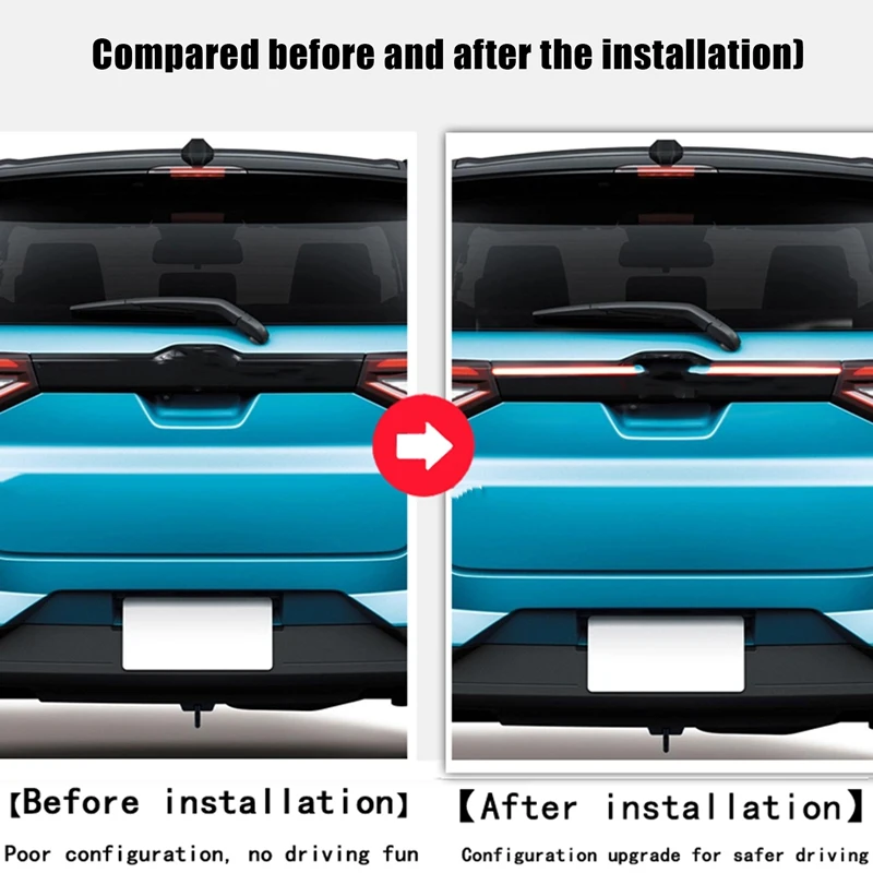Car LED Extended Tailight Start Streamer Brake Light For Toyota Raize -Daihatsu Ativa 2021 2022