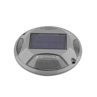IP65 Waterproof LED Solar Powered Road Stud Reflective Ground Warning Light Lamp