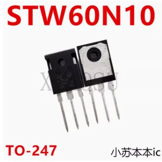 (2-5PCS)100% New STW60N10 STW60NE10 TO-247 Chipset