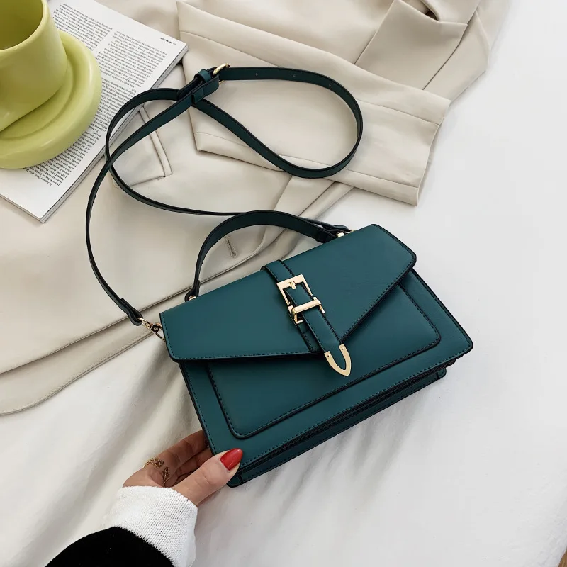 New Casual Women's Bag Fashion All-in-one Shoulder Bag Crossbody Bag Simple Multi-purpose Textured Women's Handbag 2023