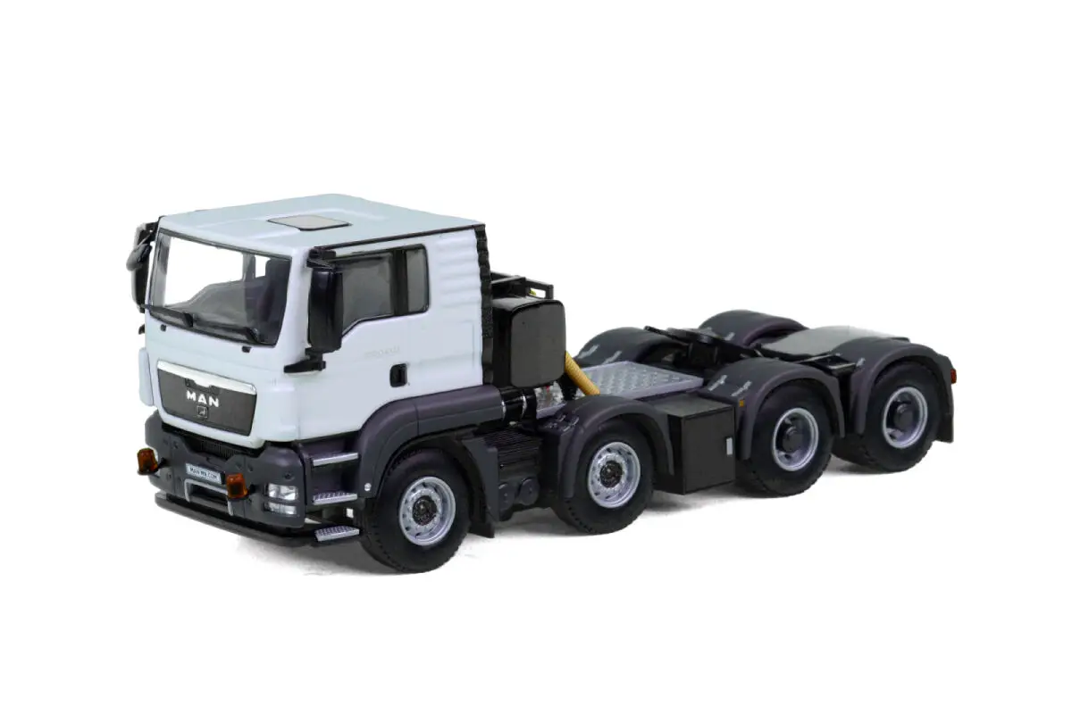 Alloy Model Gift WSI 1:50 Scale MAN TGS L FLAT ROOF 8X4 Tag axle Delivery Truck Tractor Diecast Toy Model  Gift 03-1119