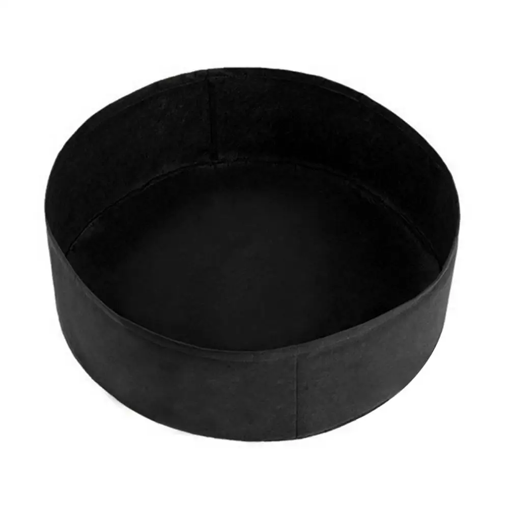 

Felt Planting Bag Eco Friendly Lightweight Vegetable Growing Bags Round Hanging Planter Portable Garden Pouch