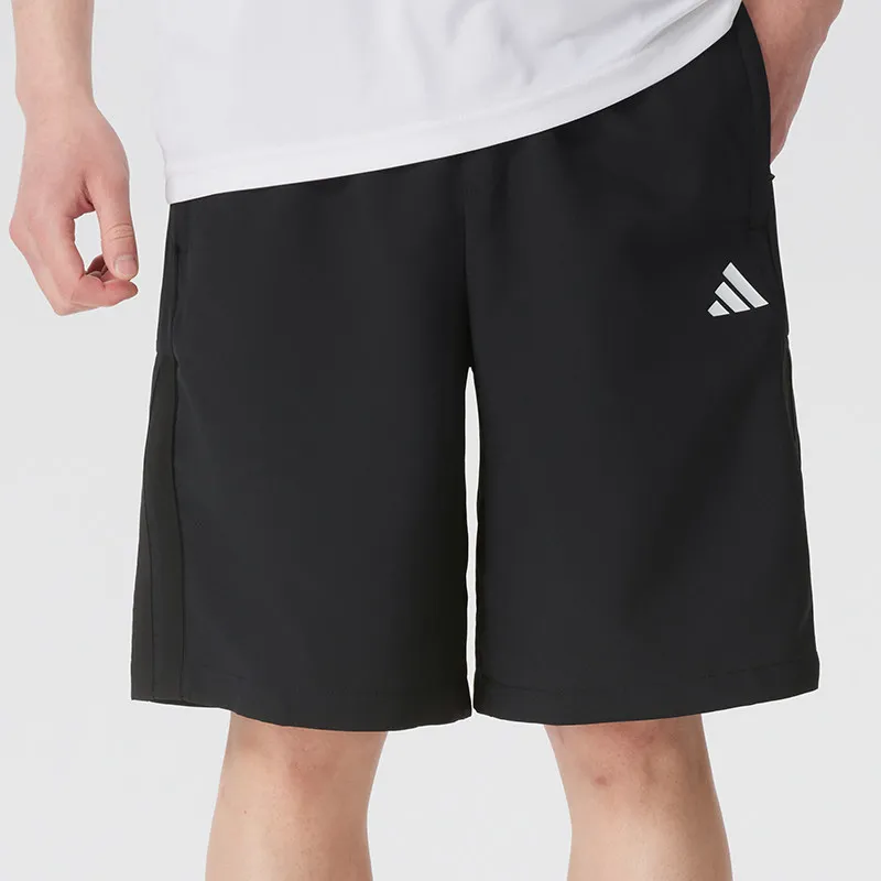 2026-sport-adidas-mens-woven-shorts-kc2882-climacool-fabric-drawstring-elastic-waist
