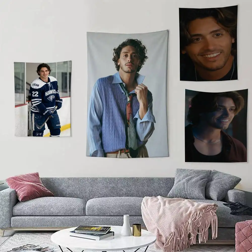 

john logan Off Campus Flags Wall Hanging Background Art Banner for Bedroom Home Outdoor Decor