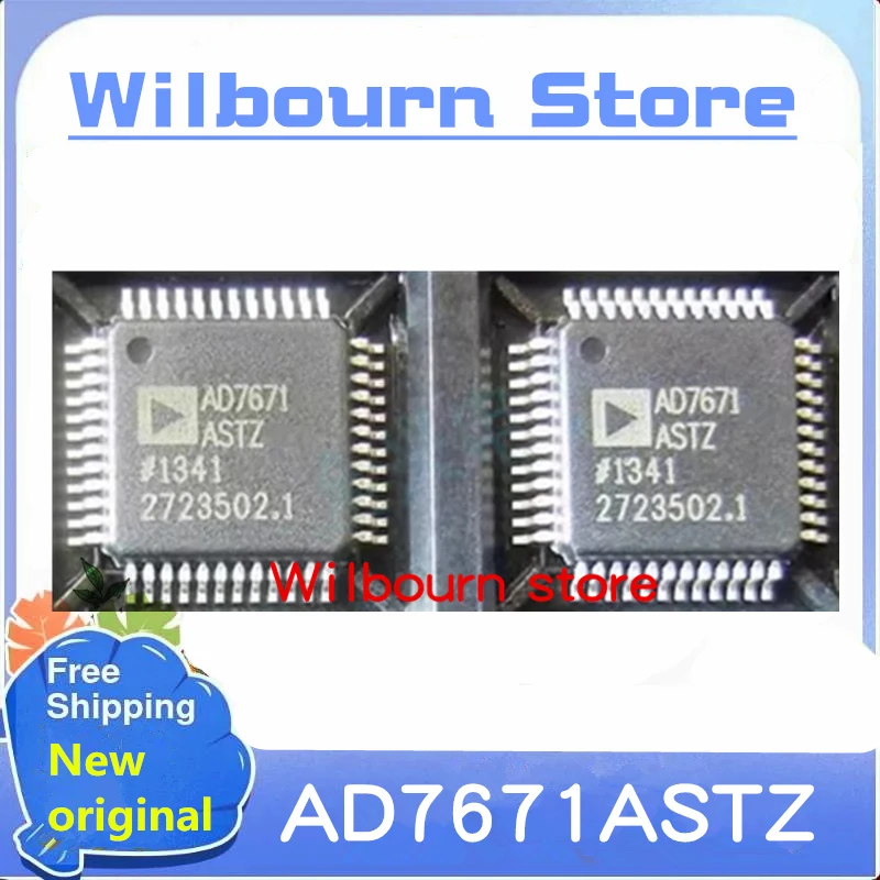 2PCS~20PCS/LOT AD7671ASTZ AD7671ASTZRL AD7671 QFP48 New original stock