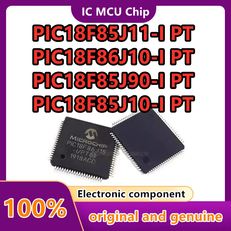 

PIC18F85J10 PIC18F85J11 PIC18F85J90 PIC18F85J94 PIC18F86J10 PIC18F86J15 I/PT TQFP-80 Microcontroller IC Chip (MCU/MPU/SOC)