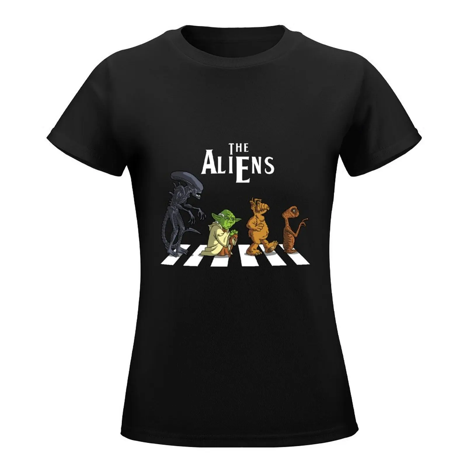 The Aliens Abbey Road T-Shirt cute clothes cute tops summer tops tight shirts for Women