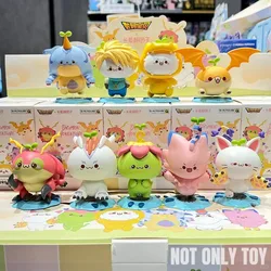 Bandai Digimon Adventure Series Blind Box Toy Doll Cute Kawaii Anime Figure Agumon Gabumon Patamon Tailmon Collection Gifts Toys