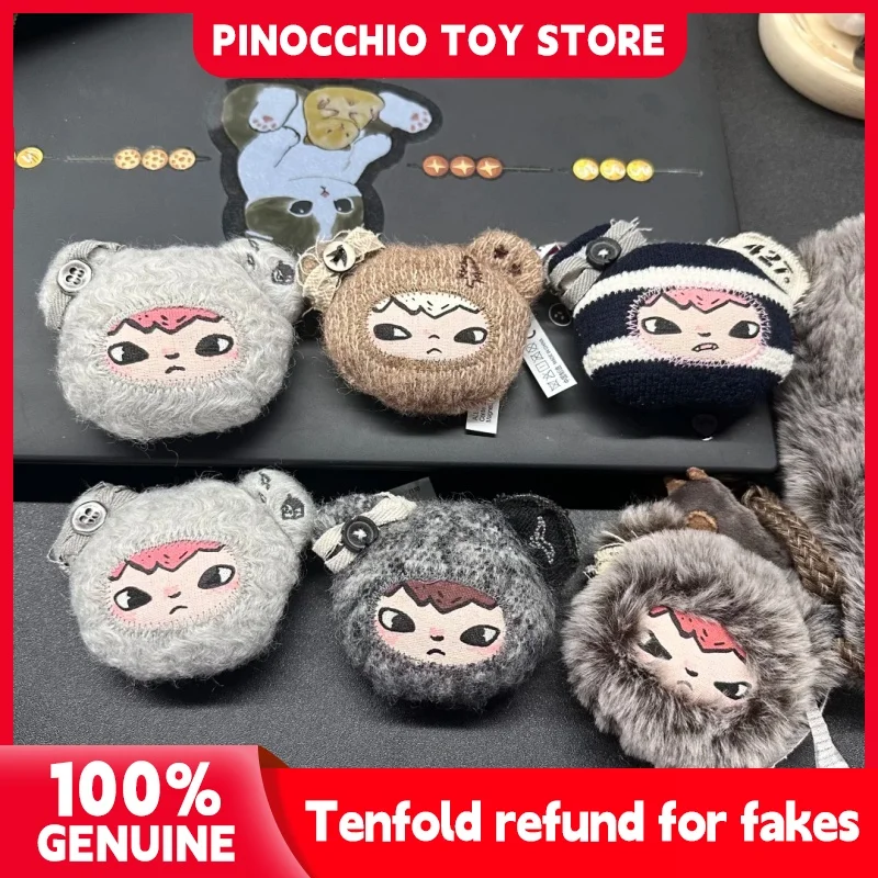 

Оригинальный магнит на холодильник POPMART Hirono Road Log Series, плюшевый, в закрытой упаковке, коллекционный аниме-аксессуар для декора