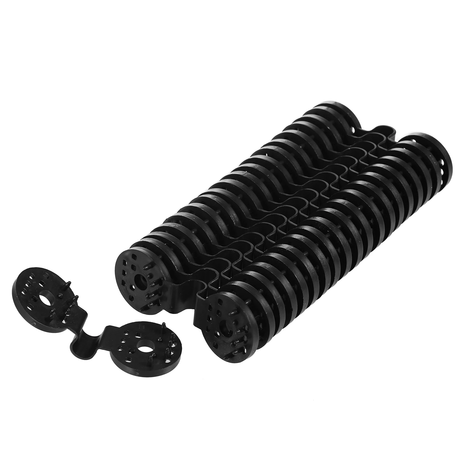 

20Pcs Shade Cloth Plastic Clips Plastic Sunshade Clips Shade Netting Black Clips for Greenhouse Outdoor Garden Agricultural S