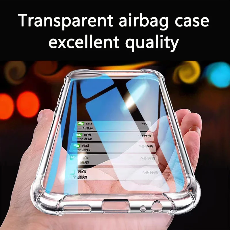 Airbag Shockproof Transparent Cases For Samsung Galaxy A04 case A04S A04E 5g Silicone Full Cover funda back 6.5\