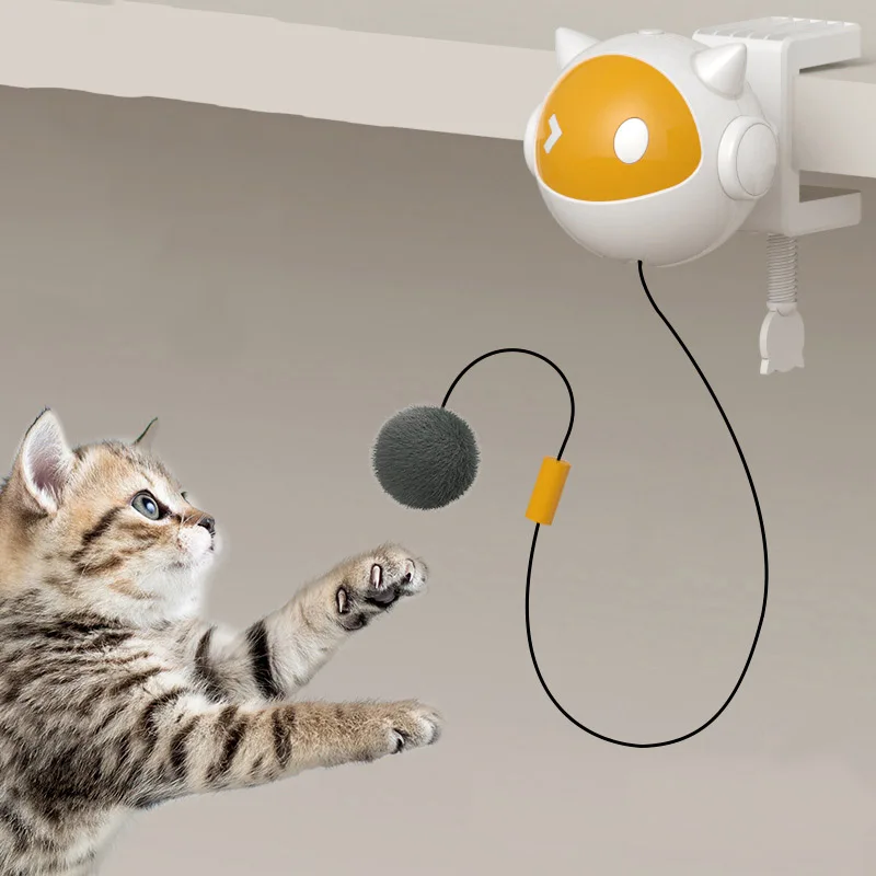 

Automatic Lifting Cat Toy Ball Interactive Cat Ball Electric Lifting Pet Toy Hair Balls Self-hilarious Electric Cat Balls Toys