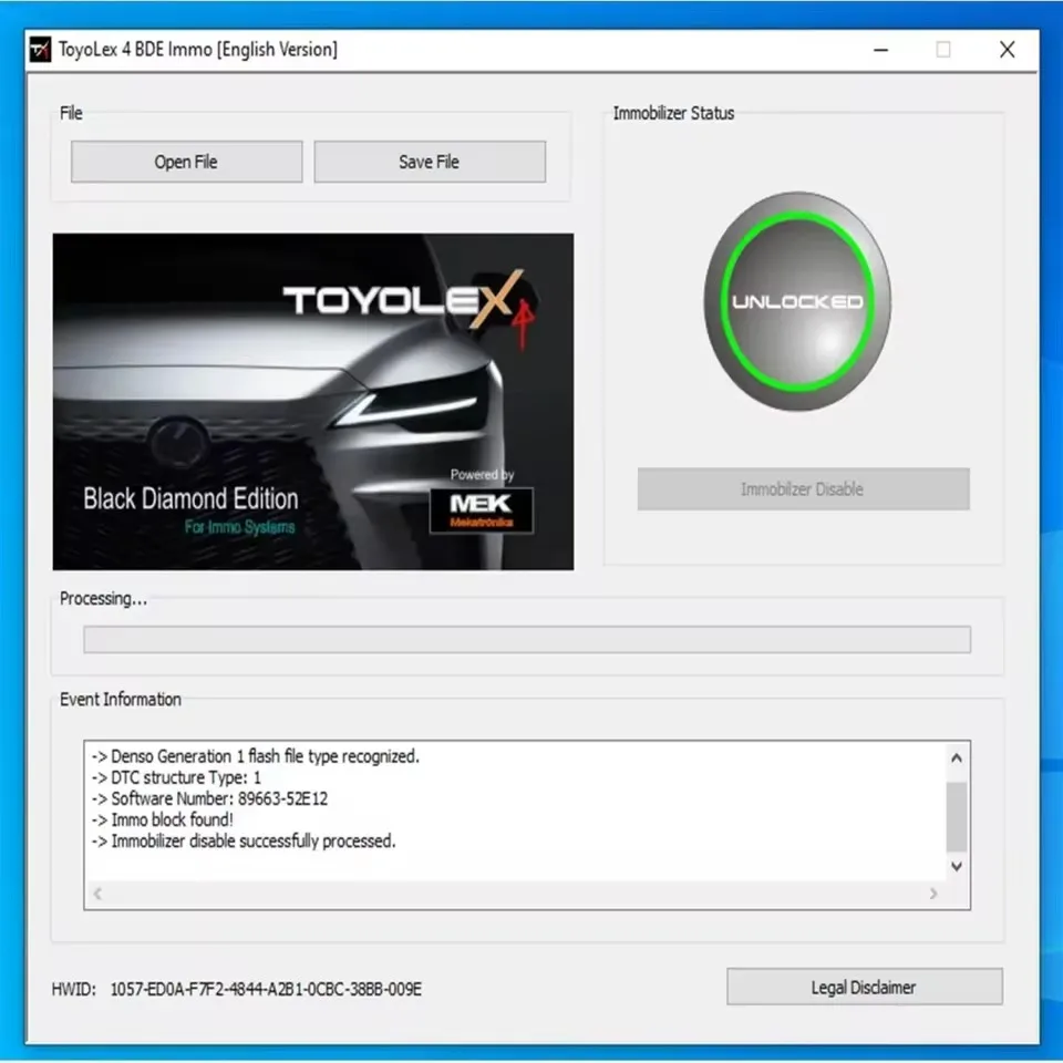

Toyolex 4 with Unlimited Keygen for Denso for Lexus Mascheramento Car DTC Disable SoftwareTool PK Toyolex4