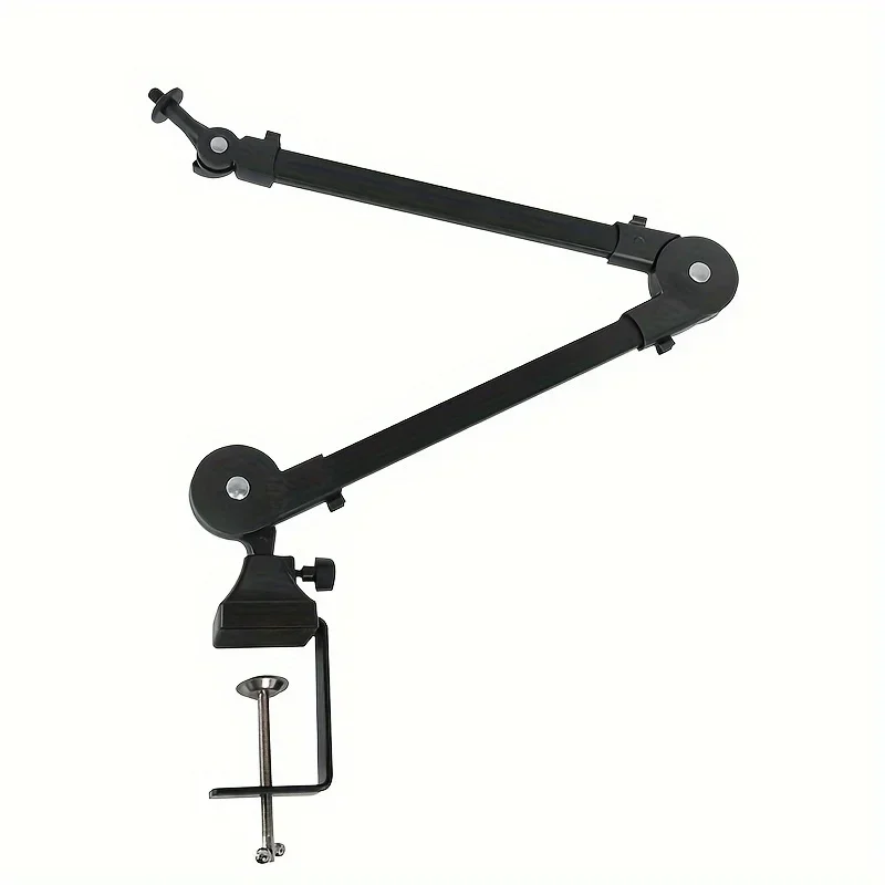 Microphone Arm Stand, With Mic Clip And Cable Ties For Blue Yeti Snowball Hyper X QuadCast SoloCast Fifine Gaming