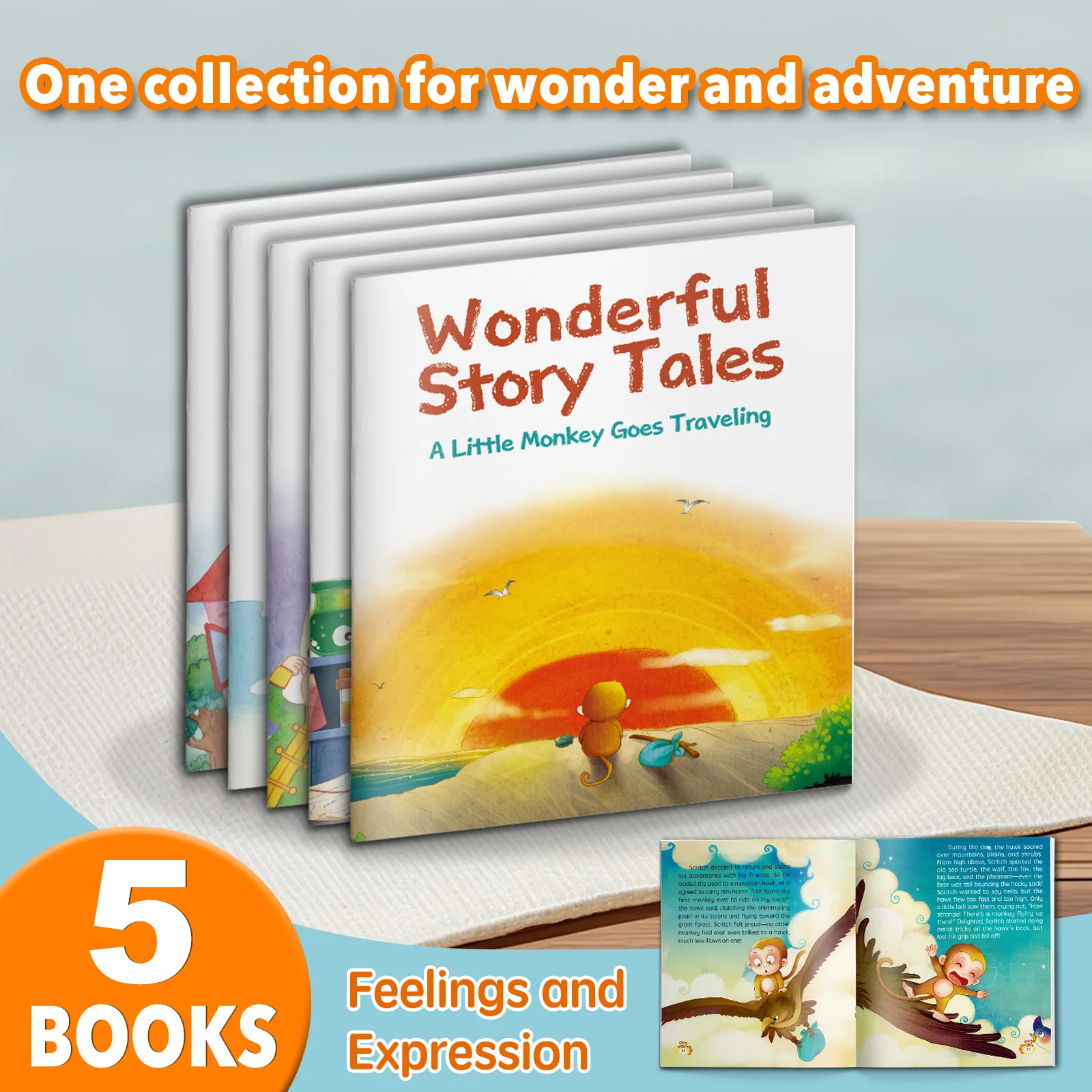 Children's story picture book, fun little stories, cute cartoon illustrations, a book for parent-child reading activities
