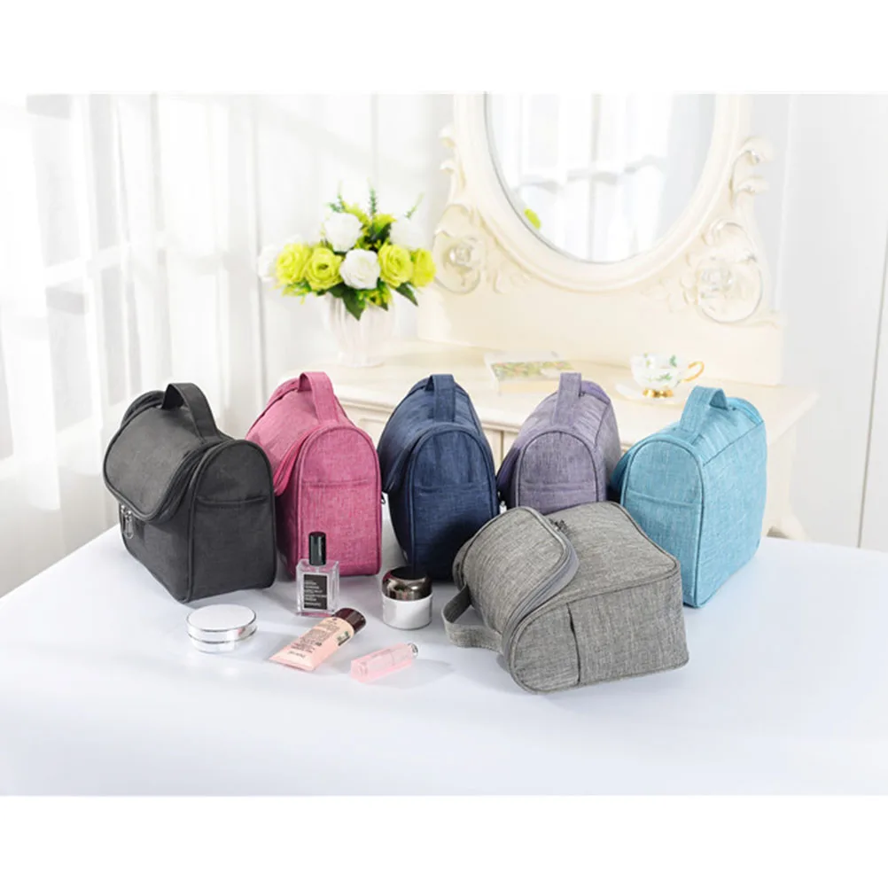 

1pc Waterproof Hook Type Toiletry Bag Travel Wash Organizer Space Saving For Business Trips Gym Camping Home Use