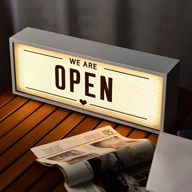 Corrugated Board Acrylic Light Box, Advertising Board with Replaceable Panel - view 6