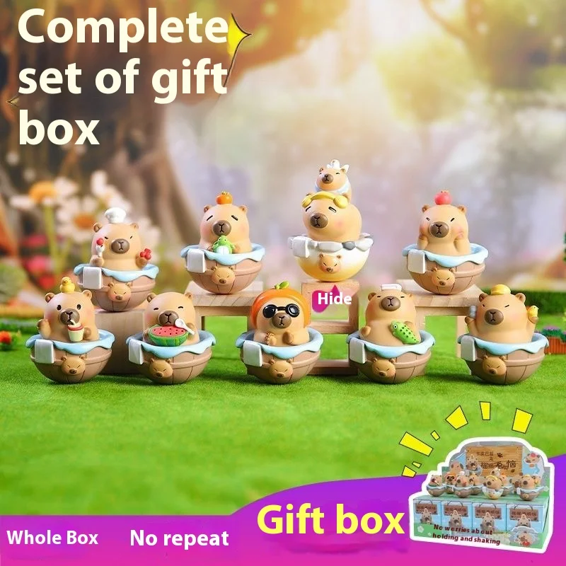 

Capibala Swinging Worry Free Blind Box Tumbler Relief Pendant Dolphin Handmade Female Birthday Gift Toy Surprise Blind Box