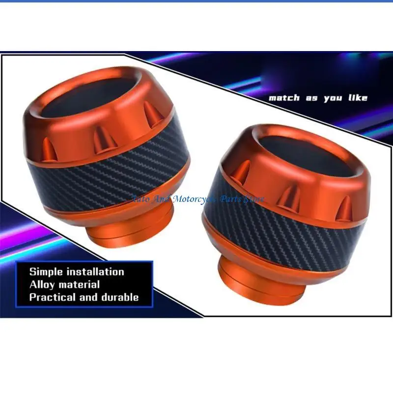 

P9FD 2 шт. прочные металлические вилочные чашки для мотоциклов, амортизирующие чашки для передних колес, устойчивые к падению