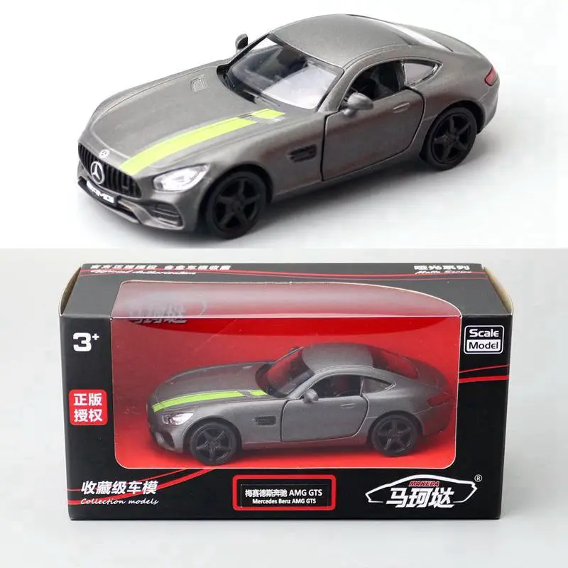 

Die Casts Collectible Model Cars Static Alloy Vintage Car Birthday Gift 1:36 BENZ-AMG GTS SUV Toys for Children Home Decor