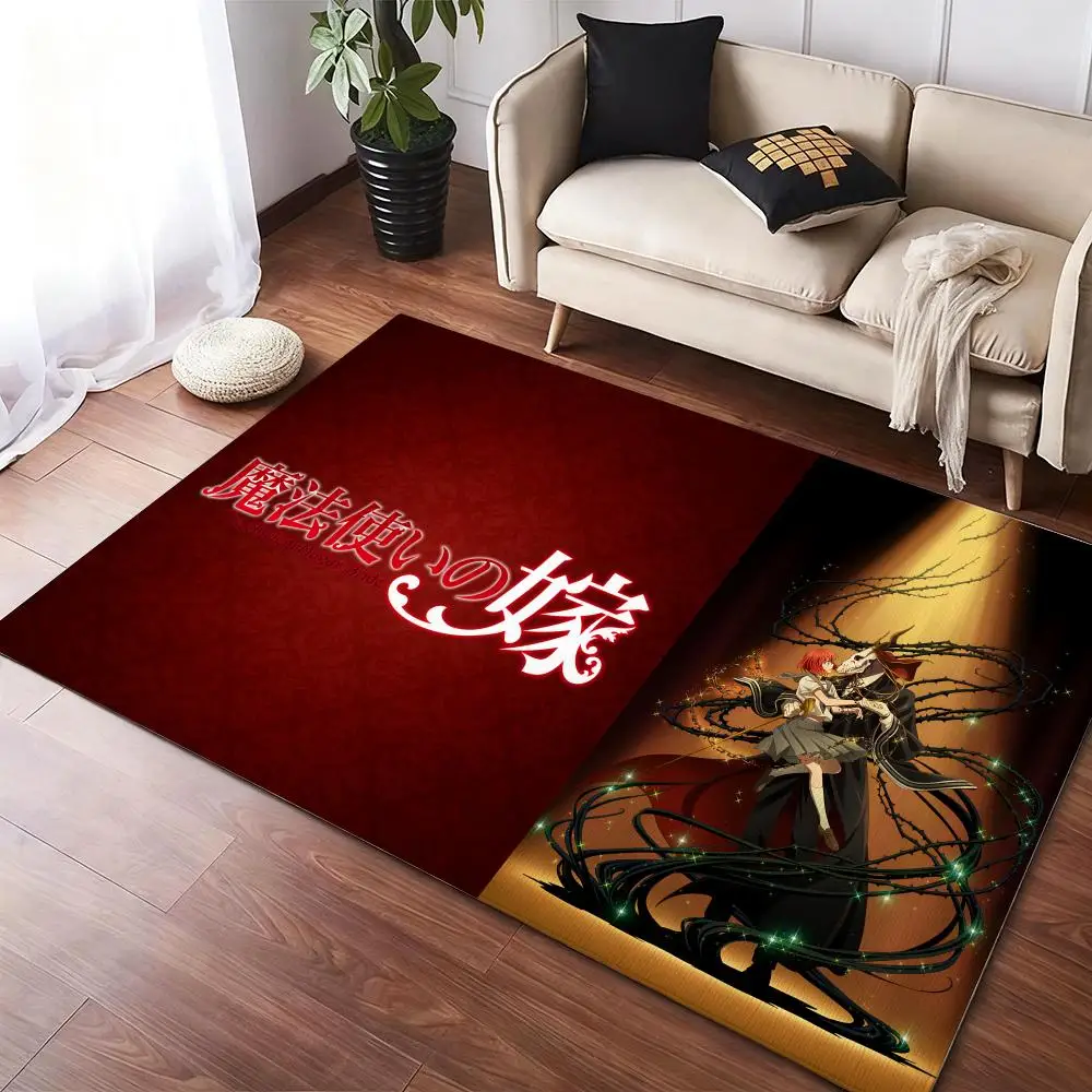 

cool Ancient M-Magus Bride Floor Mat Soft Thickened Non-Slip Door Mat for Living Room Home Decor Flannel Rugs