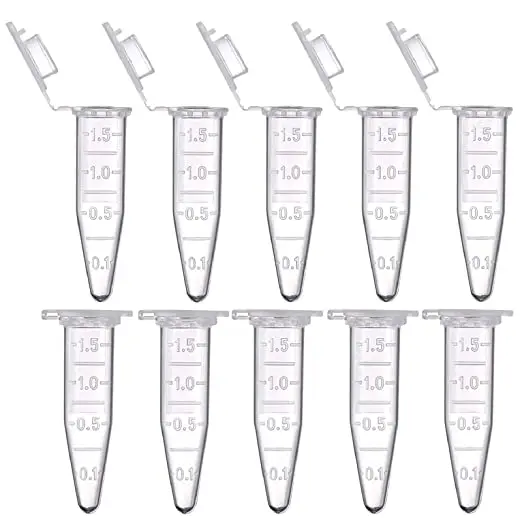 100PCS 1.5ml Centrifuge Tube Professional Test Laboratory Experiment