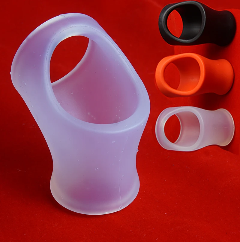 Silicone Penis Cock Rings for Men Erection Enhancing,Delay Ejaculation Cockring Penisring,Scrotum Testicle Ball Stretcher