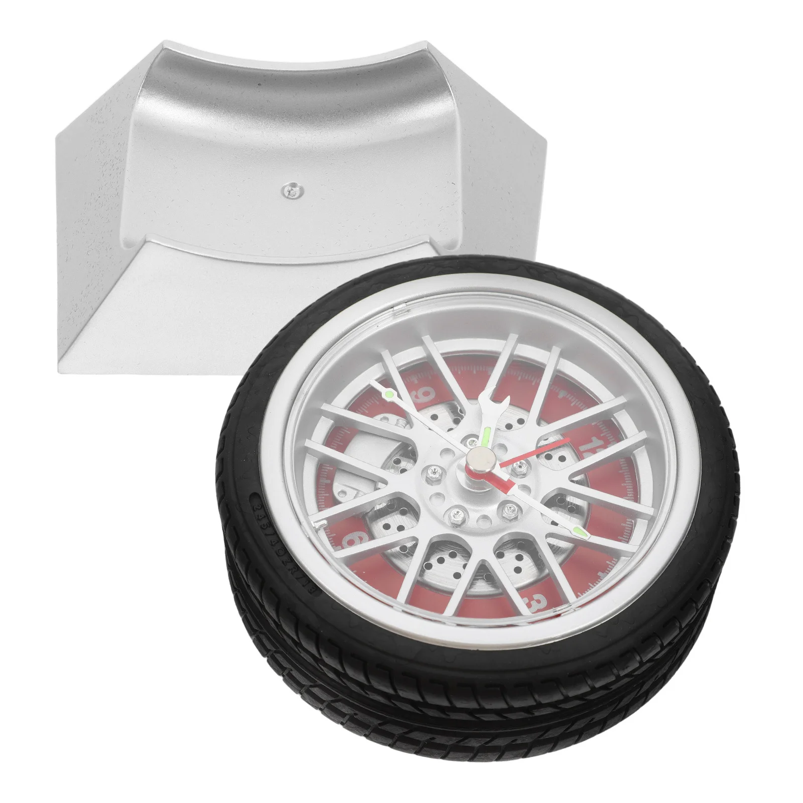 

Car Tire Unique Quartz Movement For Bedroom Living Fireplace Room Office Decor Garage Home Clocks