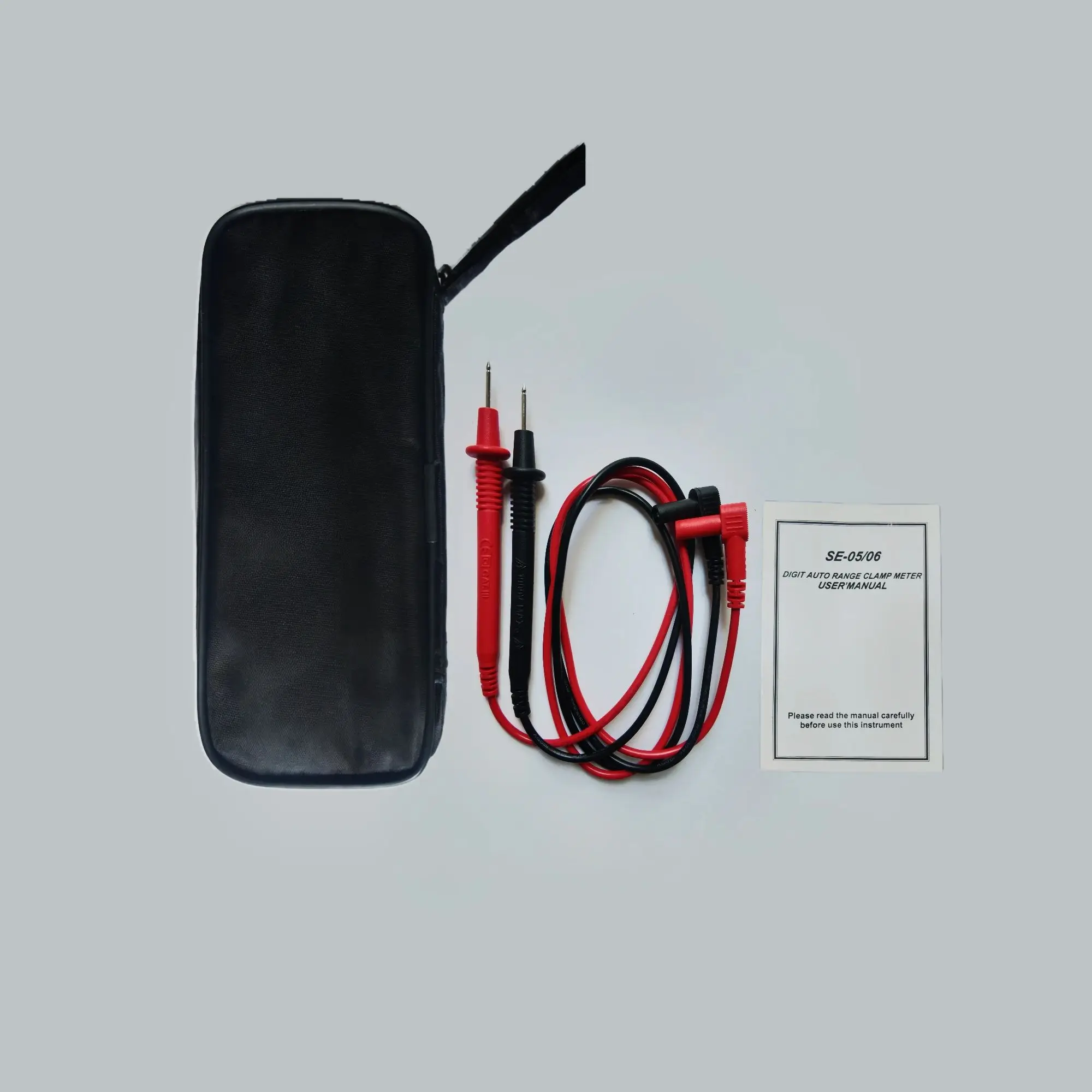 SE-06 AC/DC 3999 Counts Clamp Meter Current Meter 400mA 4A High Resolution 0.1mA DCAC Voltage Frequency Capacitance Resistance