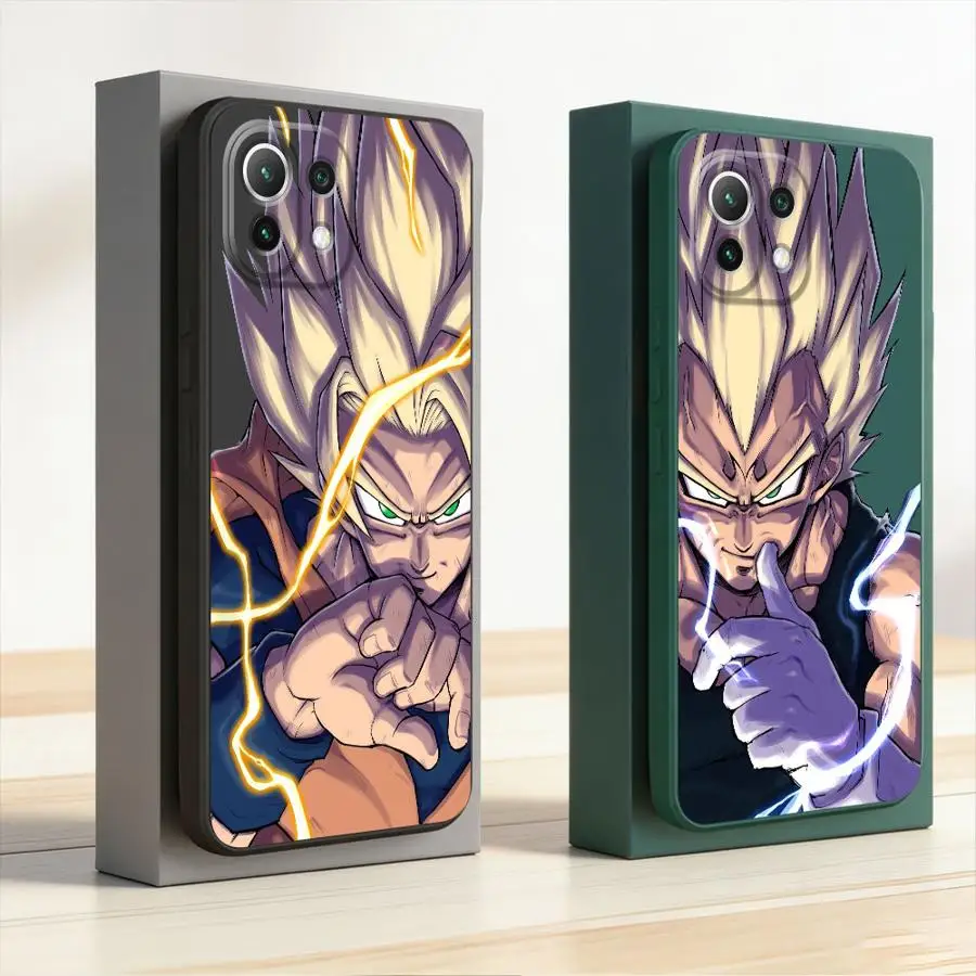 Funda de Teléfono con Tapa Blanda para Xiaomi Mi 15T 11 12 Lite 14T Pro 10T 11T 12T Pro 13 Dragon Ball Anime
