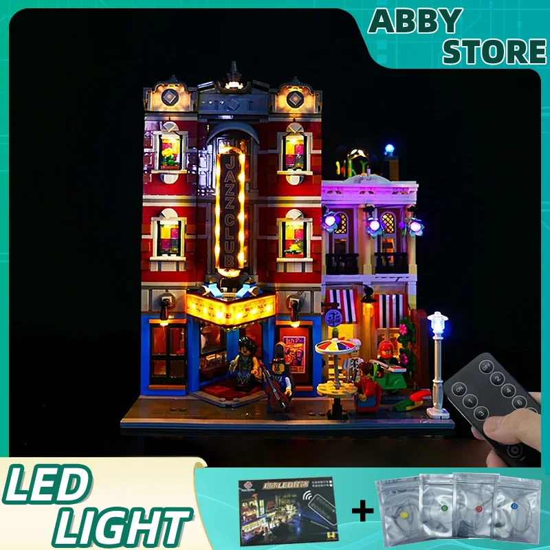 

DIY RC LED Light Kit For LEGO 10312 Jazz Club & Pizzeria (Only LED Light,Without Blocks Model)