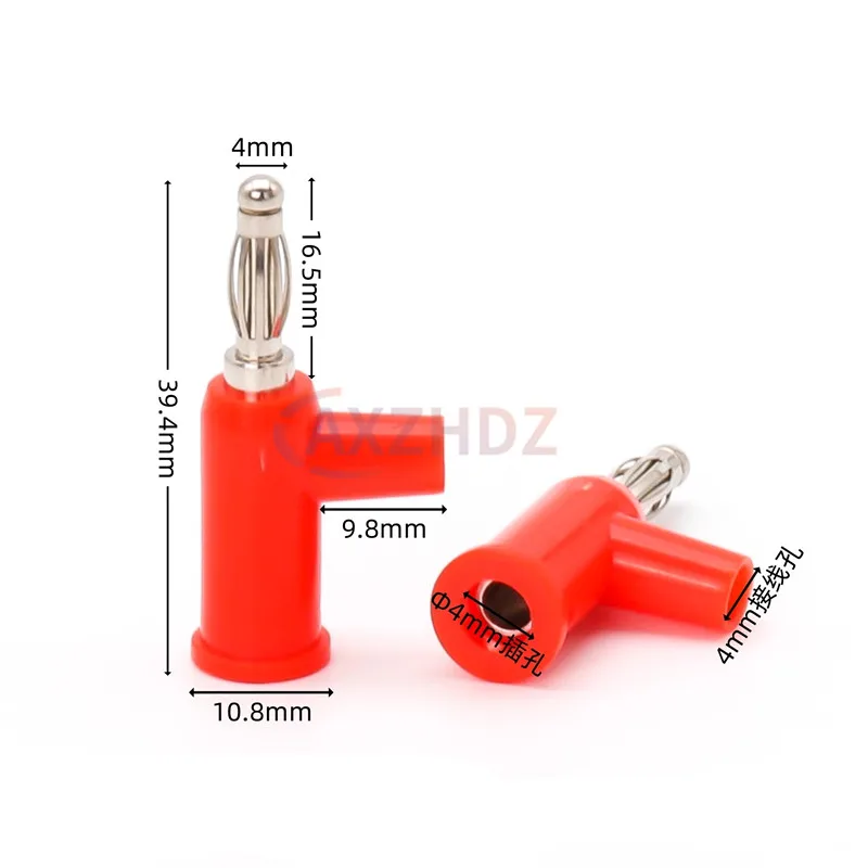 5PCS 5 Colors 4MM Stackable Banana Plug Terminal Binding Post Electrical Connector Component DIY Tools