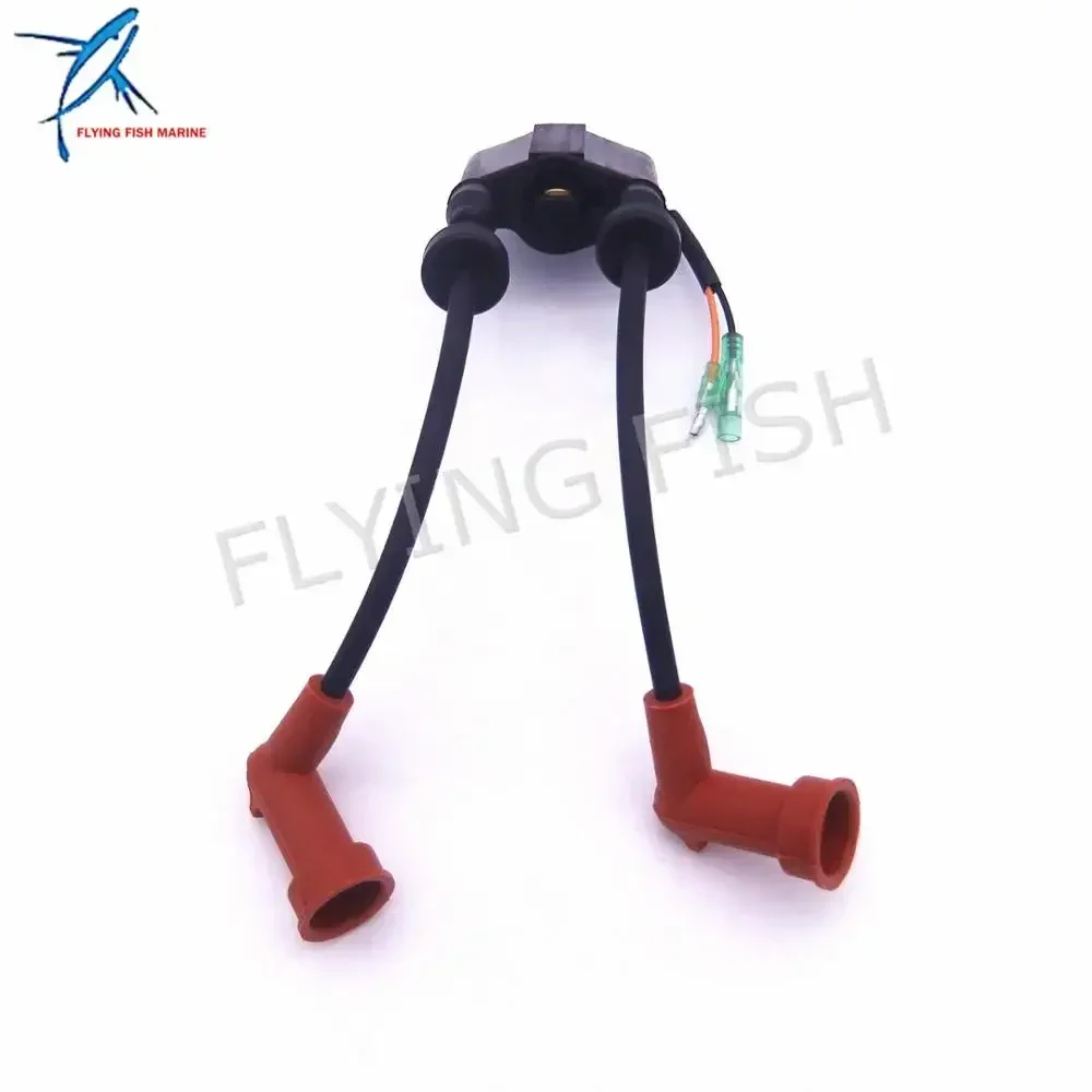 Outboard Engine 6F6-85530-01 Ignition Coil Assy for Yamaha Boat Motor E40G E40J