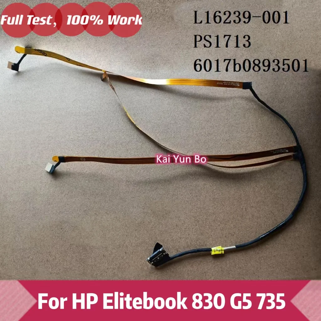 جينتاي IR FPC ALS كاميرا ويب كابل استبدال لأجهزة الكمبيوتر المحمول HP 830 g5 735 G5 L16239-001 PS1713 6017b0893501