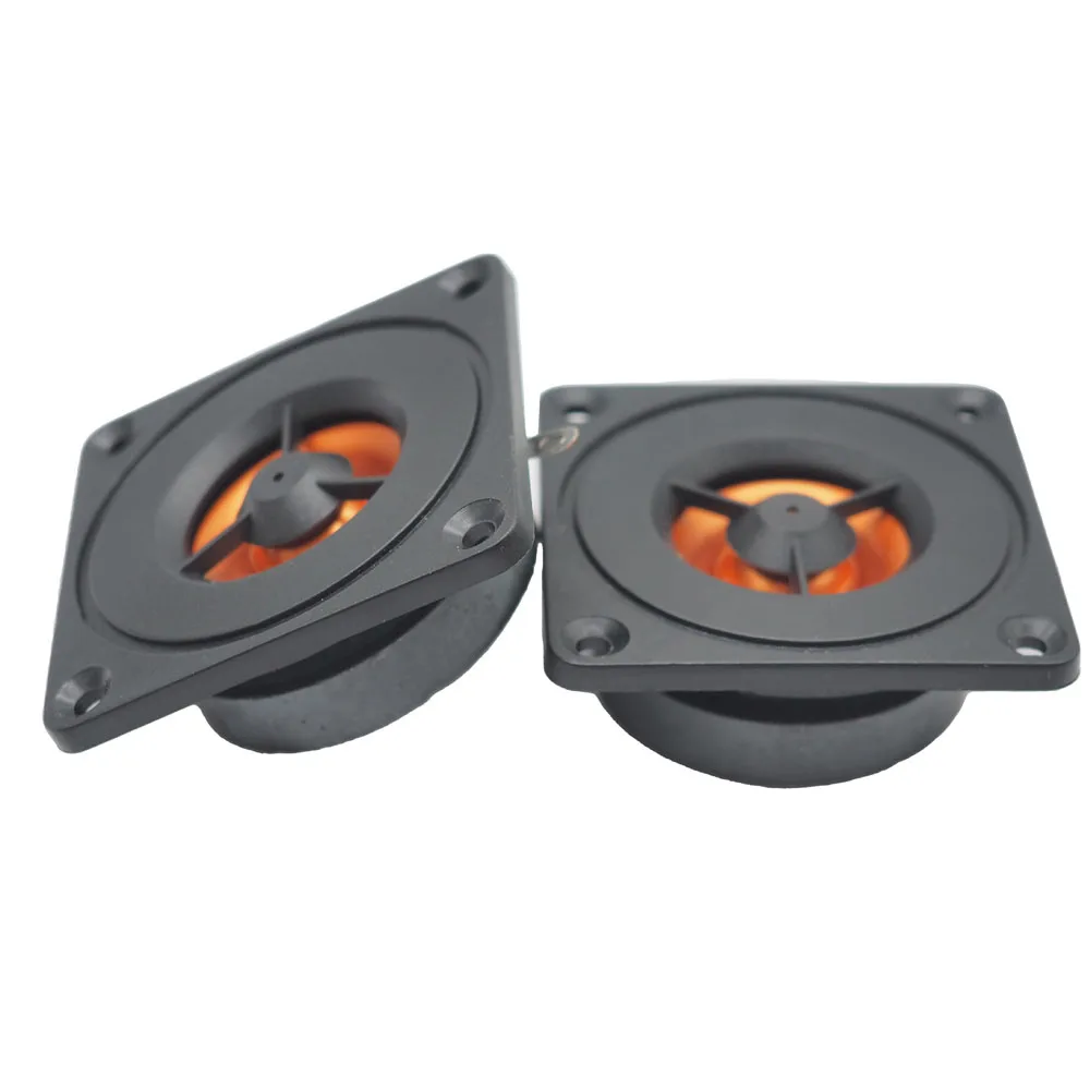 2Pcs/lot 2 Inch 52MM Tweeter 4 Ohm 15W Treble Speaker DIY Bluetooth Home Sound Theater Loudspeaker Modified Car Speakers