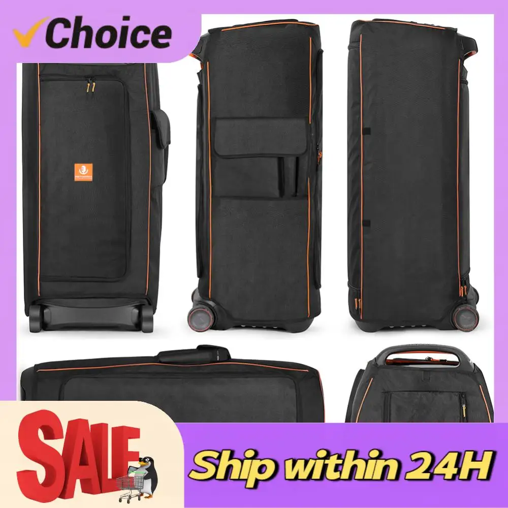 

Dust Cover Protective Case Waterproof Multifunction Bag Nylon Fabric with Side Storage Pocket for Partybox Speaker