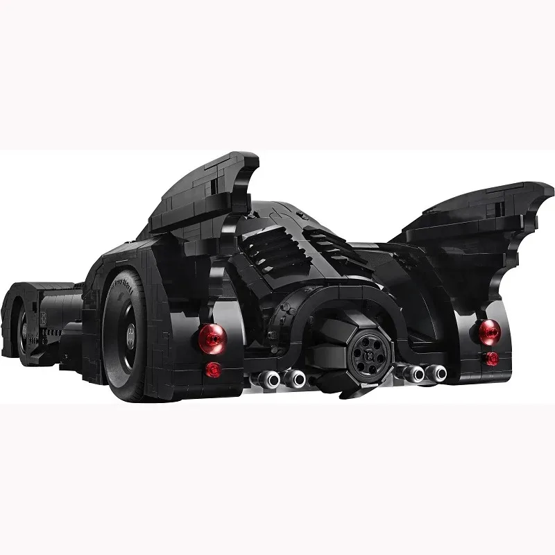 D3005 Bausteine Super-Auto-Modell Rollender Batmobil 76139 Bausteine Spielzeug Geburtstags- und Weihnachtsgeschenk – Detail 7