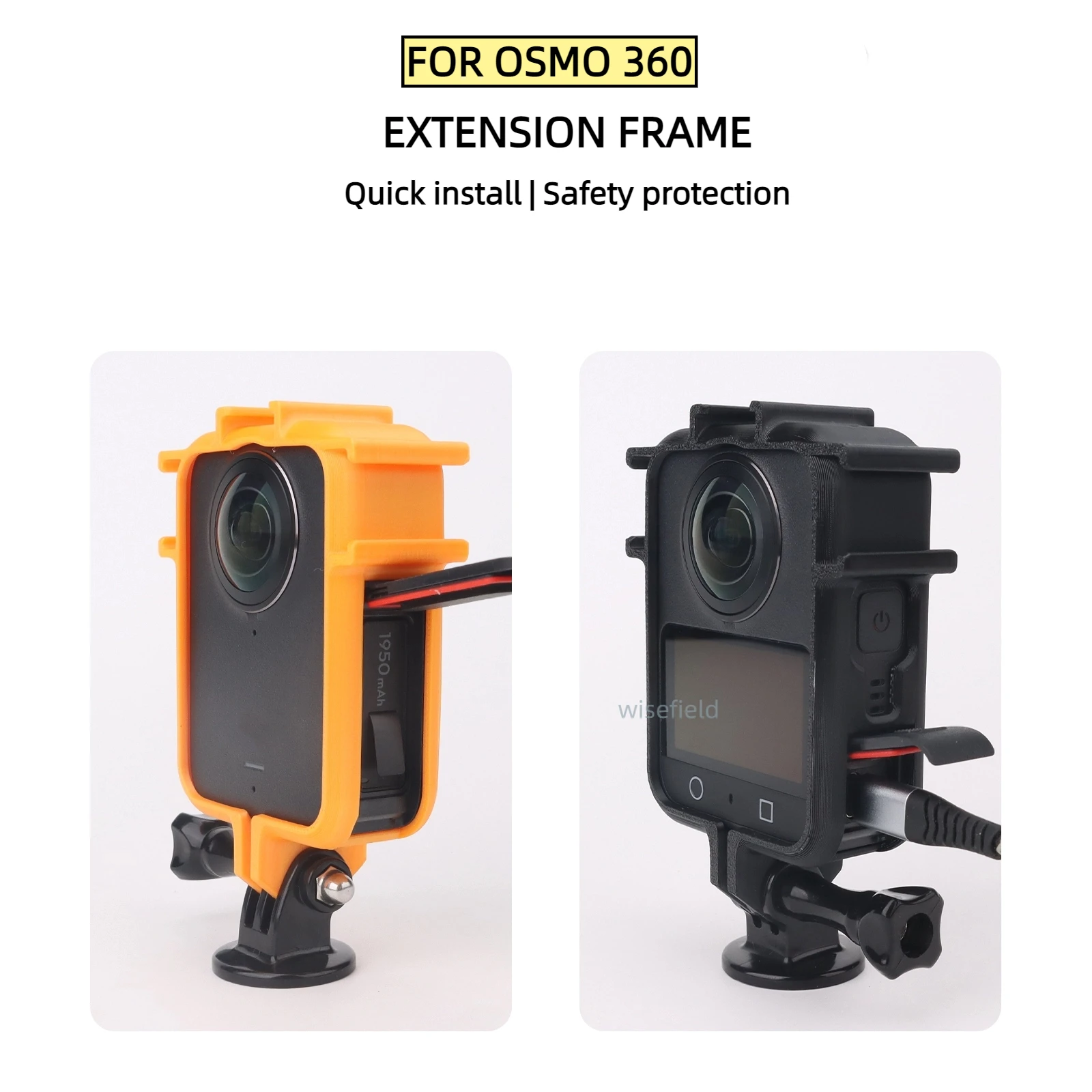 

Cold BOOT Quick-release protective frame for DJI OSMO 360 panoramic camera extension frame shock-resistant accessory