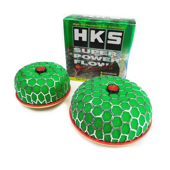 High flow car air filters HKS mushroom head air filters for cold air intake 60mm 80mm 100mm high performance breathing universal accessories