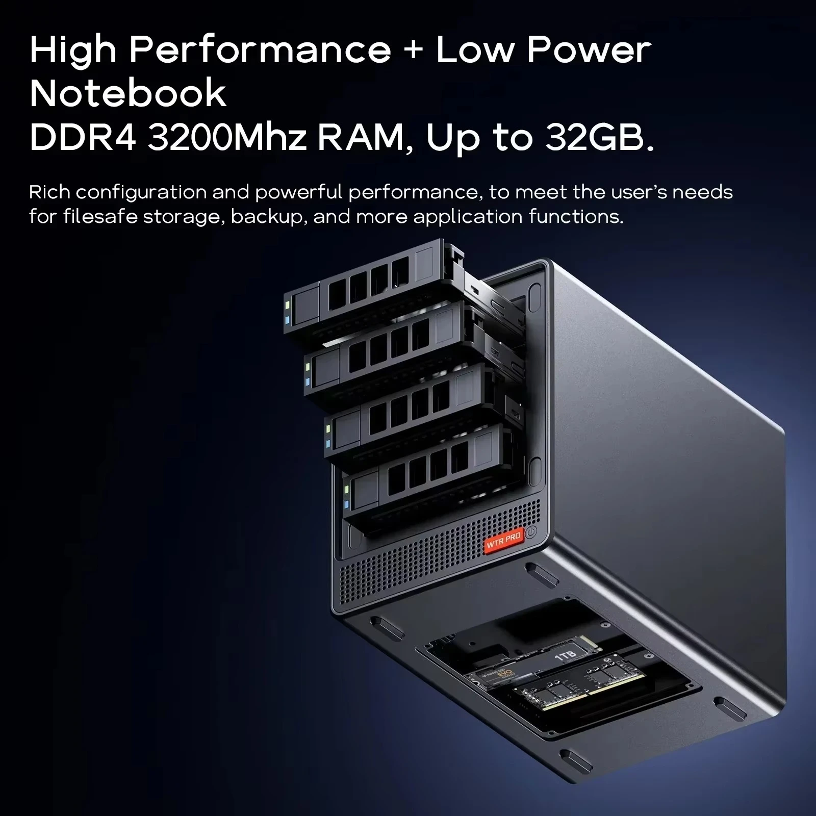 كمبيوتر صغير WTR PRO NAS Intel N100 N150 Ryzen 7 5825U DDR4 NVMe 2.5G LAN WiFi6 كمبيوتر صغير ألعاب 2.5/3.5 بوصة HDD Wins11 راوتر OS