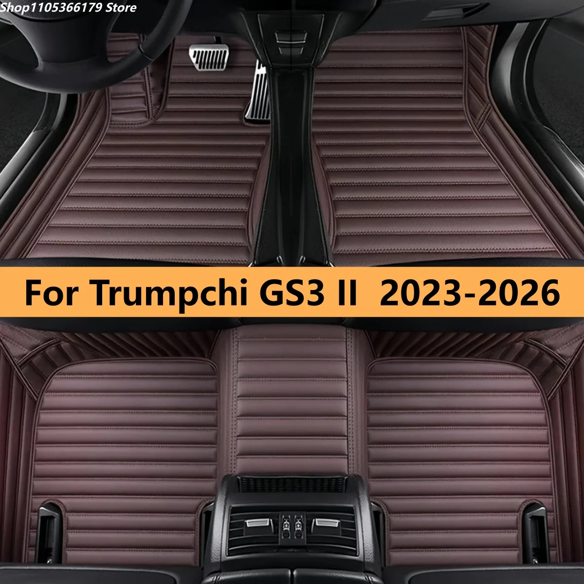 

Роскошные автомобильные коврики для Trumpchi GS3 II GAC GS3 Emzoom 2023 2024 2025 2026, автомобильные коврики для мужчин и женщин, автомобильные аксессуары