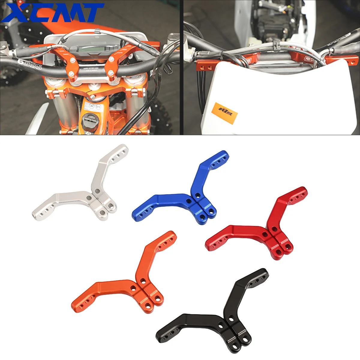 

Motorcycle CNC Hand Guard Installation Fixed Bracket 28mm For KTM SX SXF XC XCF EXC EXCF XCW XCWF TPI SIX DAYS 125-500 2008-2024