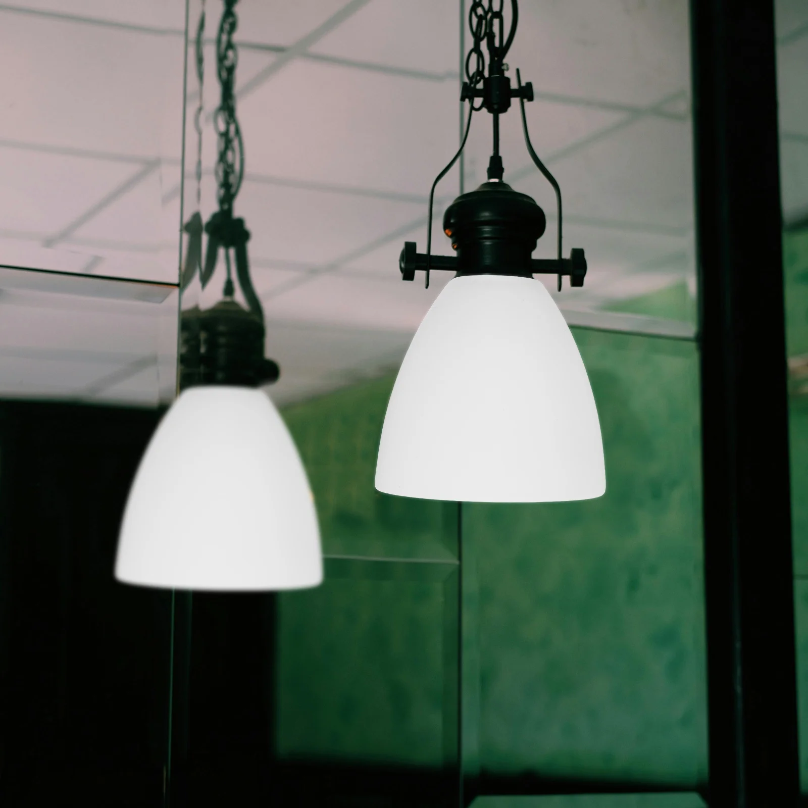 

Glass Lamp Shade Transparent Replacement Cover for Ceiling Pendant Chandelier Wall Light Decorative Glass Lamp Shade