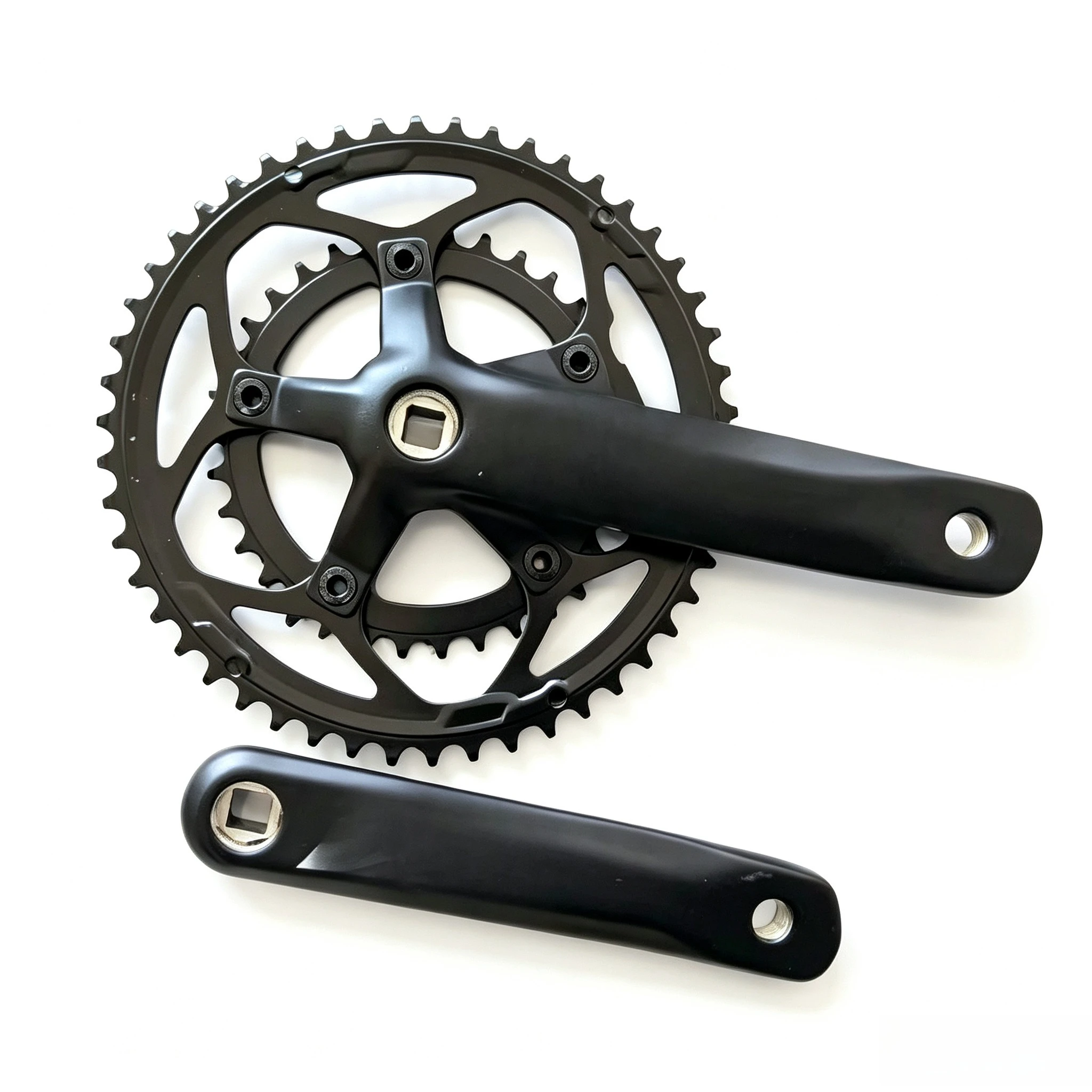1set FSA Tempo Compact Road Chainset - 50 / 34T 48 / 32T 170/172.5/175mm Crank Arm JIS Square Taper 110/80 BCD 10/11Speed