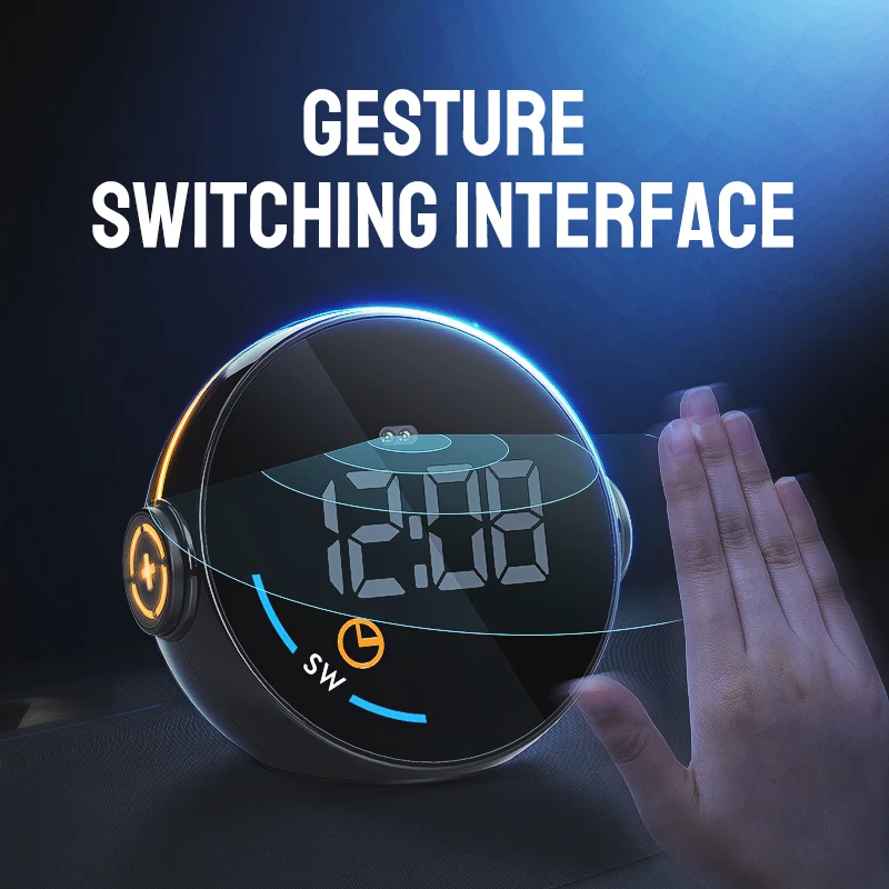 Car HUD Head-Up Display GPS Vehicle Altitude Meter Gesture Recognition USB Power Supply H600g Car Guage Altimeter USB Charging